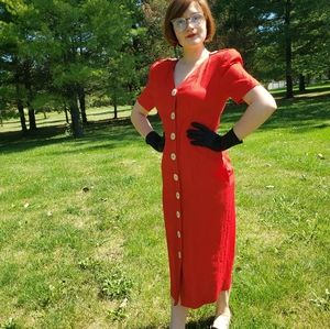 Vintage 80s Chetta B dress